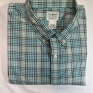 LL Bean Men’s 3XL Traditional Fit Long Sleeve Button Down Shirt